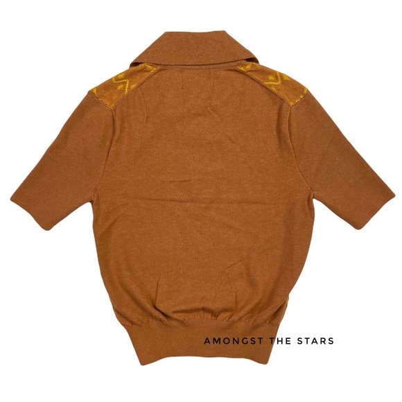 Urban Outfitters Bryce Jacquard Polo Knit Sweater - Picture 14 of 14